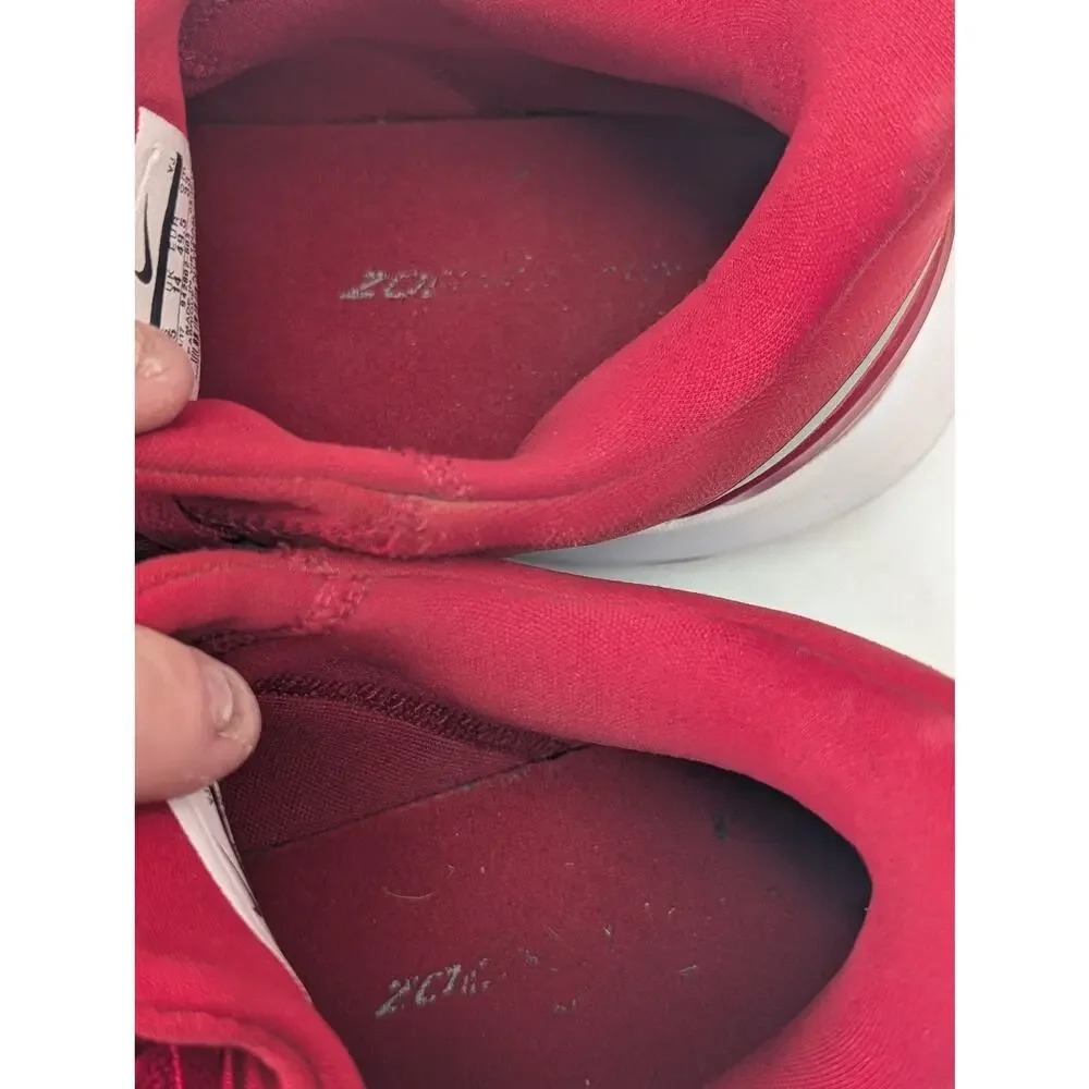 Nike Zoom Live II Shoes Mens Size 15 Red White Basketball Sneakers 942802-603